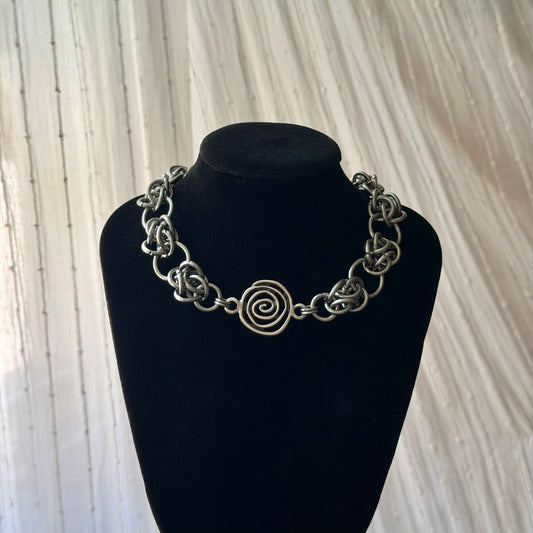 spiral winds necklace