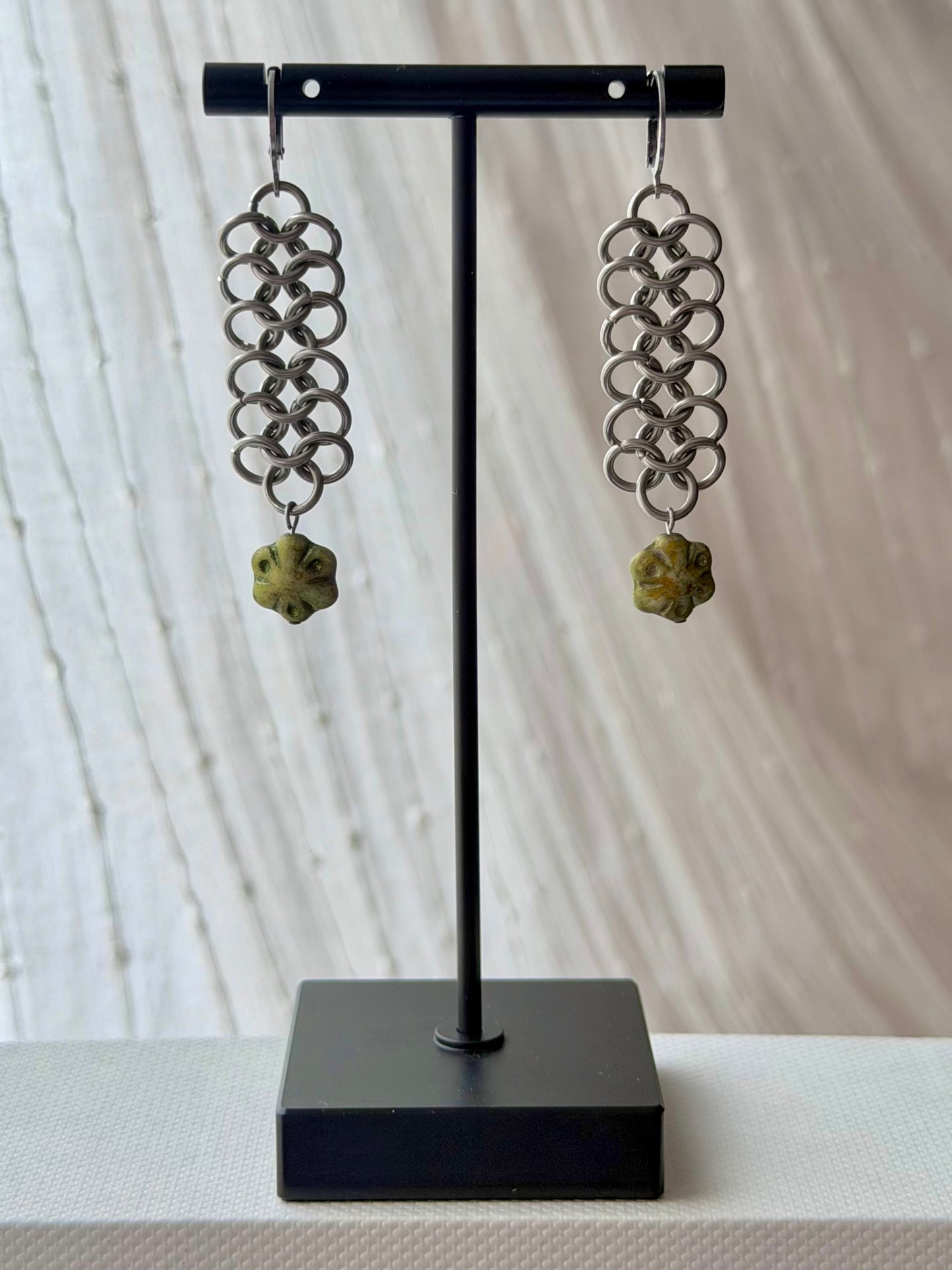 hellebore earrings