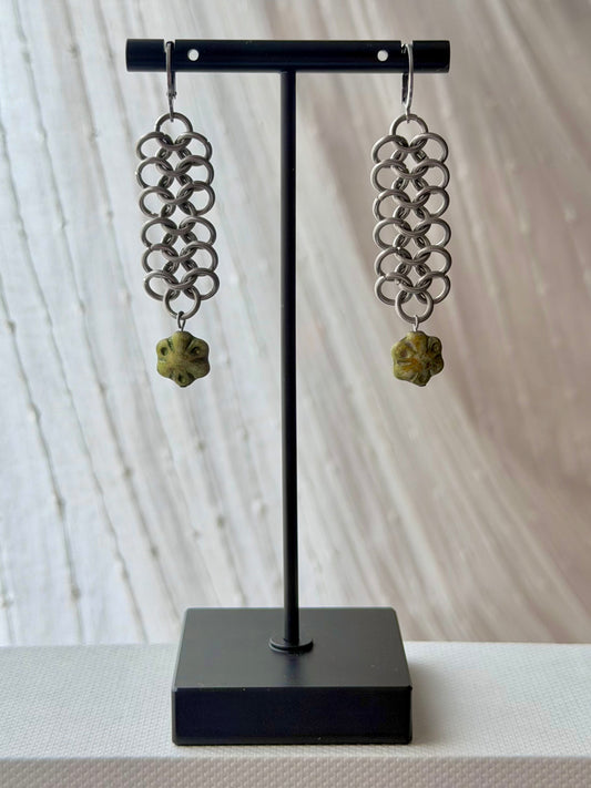hellebore earrings